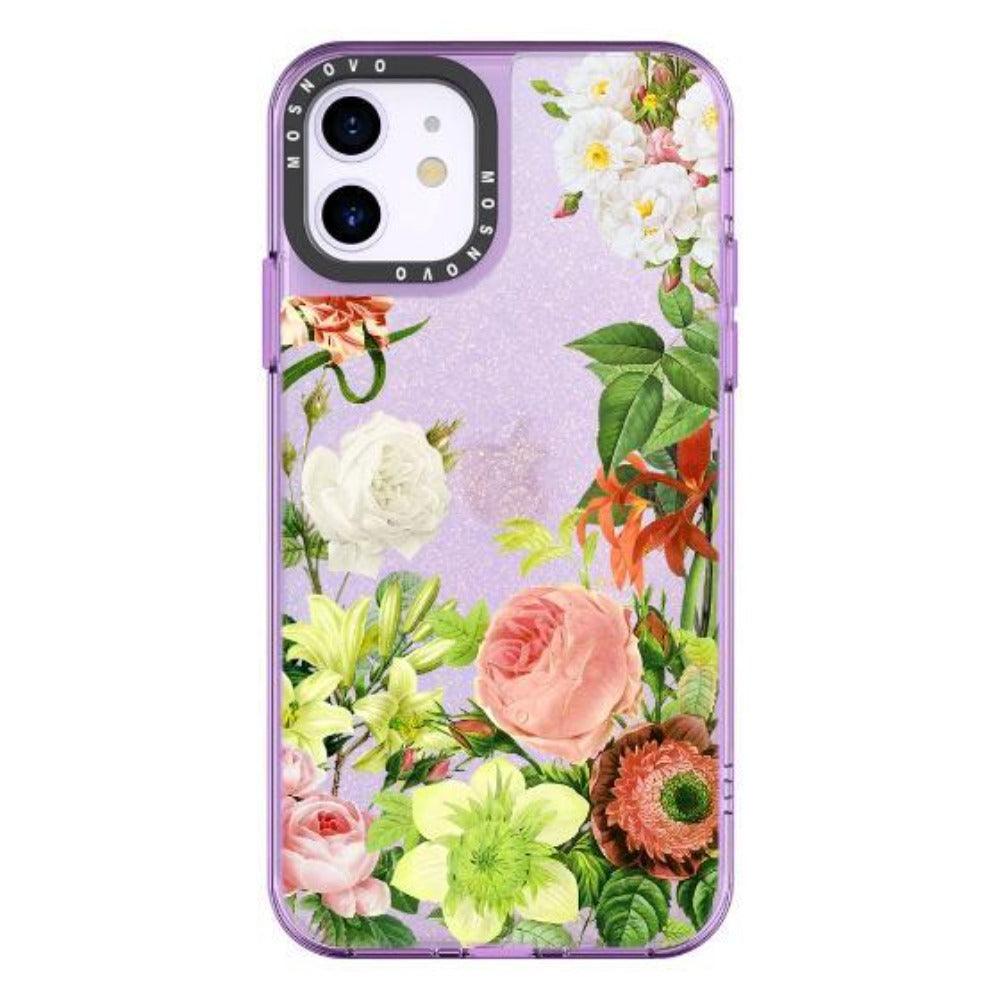 Botany Glitter Phone Case - iPhone 11 Case - MOSNOVO