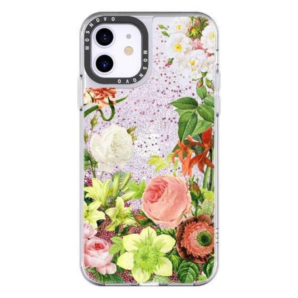 Botany Glitter Phone Case - iPhone 11 Case - MOSNOVO