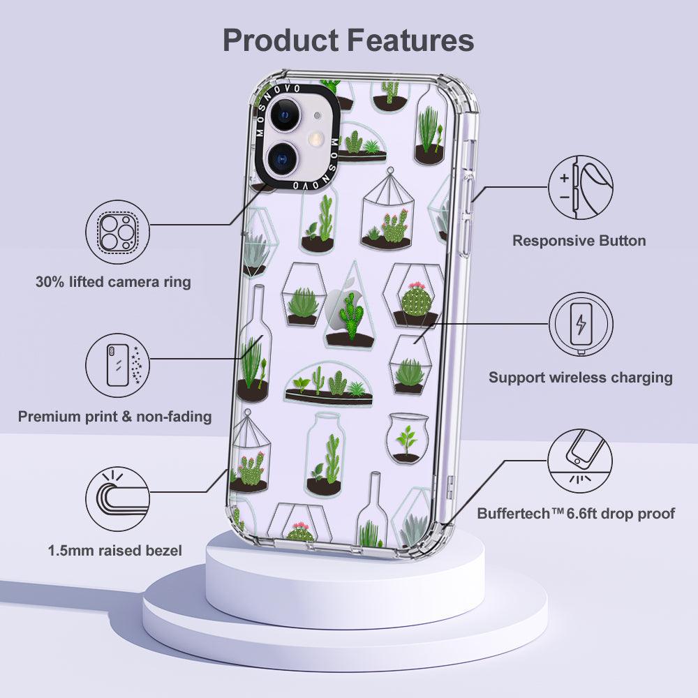 Cactus Plant Phone Case - iPhone 11 Case - MOSNOVO