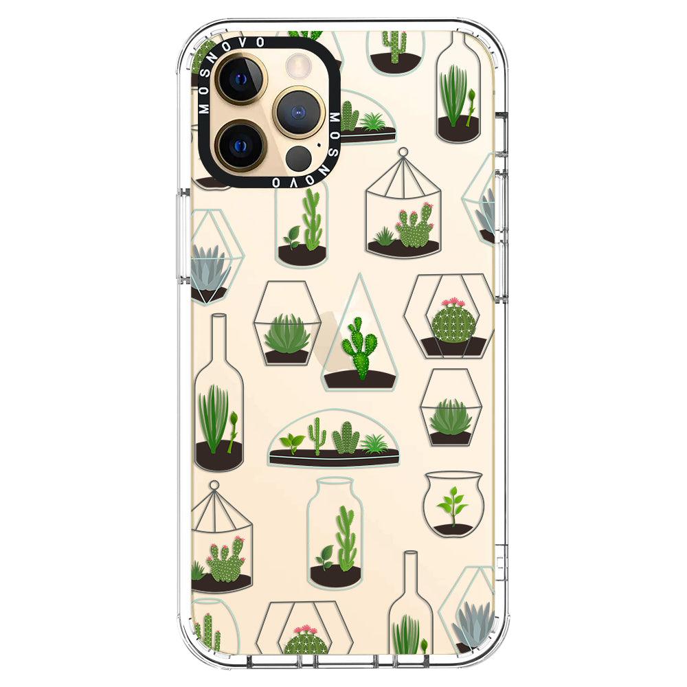 Cactus Plant Phone Case - iPhone 12 Pro Case - MOSNOVO