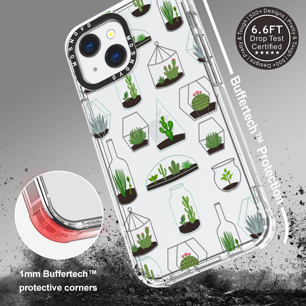 Cactus Plant Phone Case - iPhone 13 Mini Case - MOSNOVO
