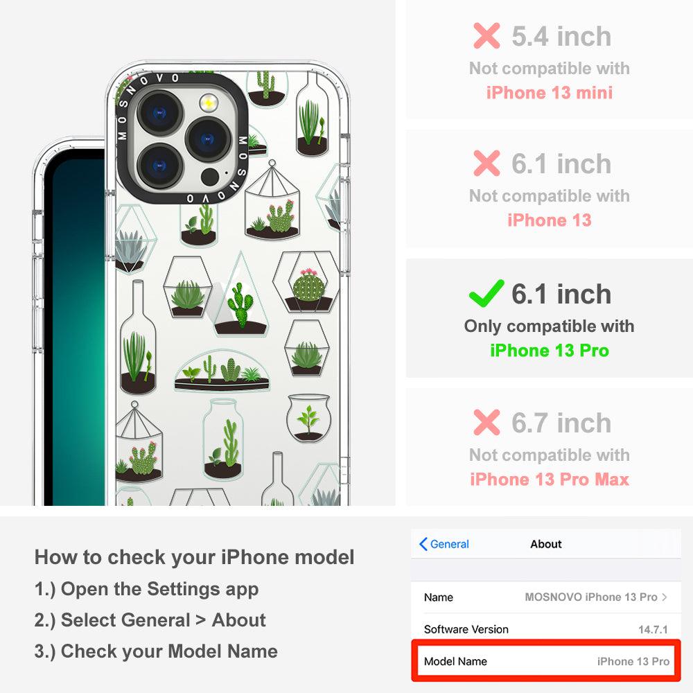 Cactus Plant Phone Case - iPhone 13 Pro Case - MOSNOVO