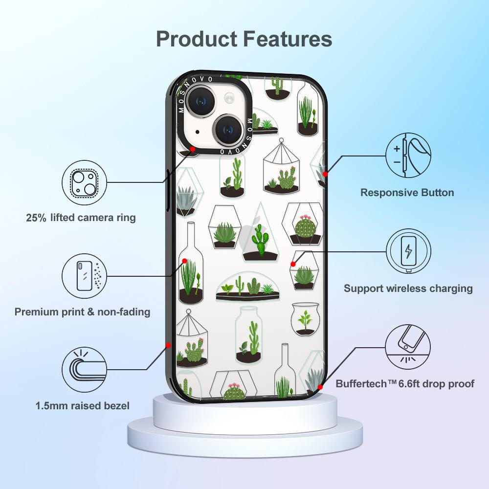 Cactus Plant Phone Case - iPhone 14 Case - MOSNOVO