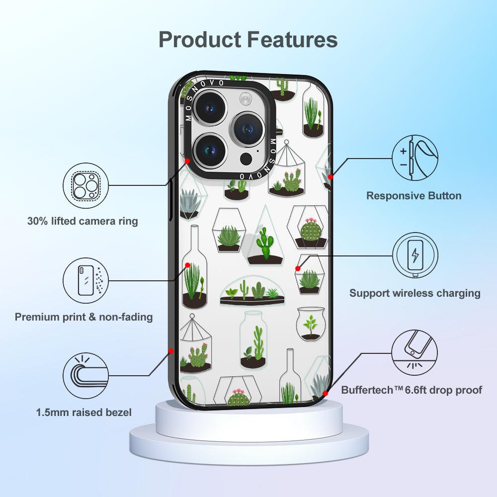 Cactus Plant Phone Case - iPhone 14 Pro Case - MOSNOVO