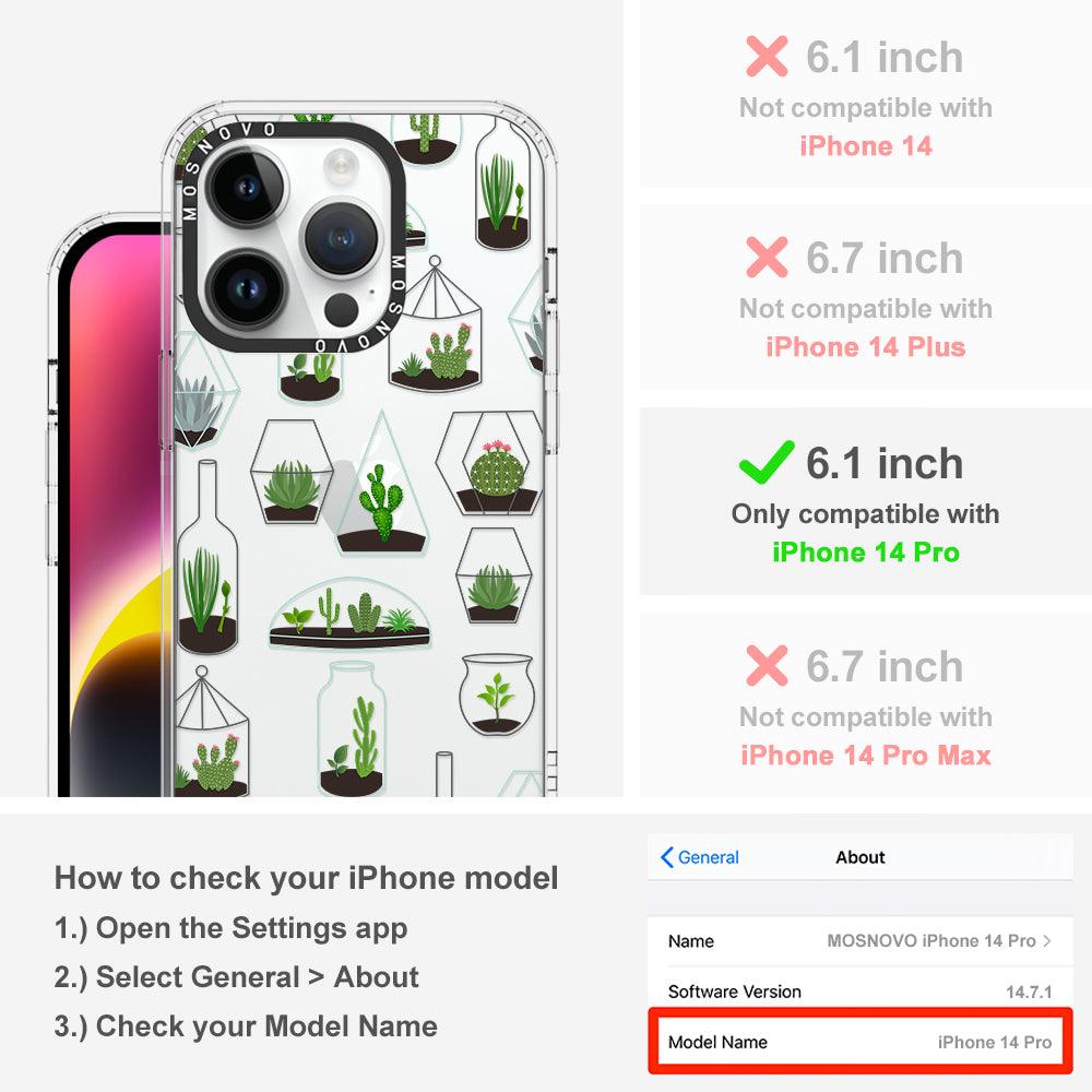 Cactus Plant Phone Case - iPhone 14 Pro Case - MOSNOVO