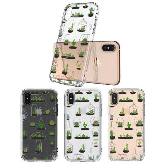 Cactus Plant Phone Case - iPhone XS Case - MOSNOVO