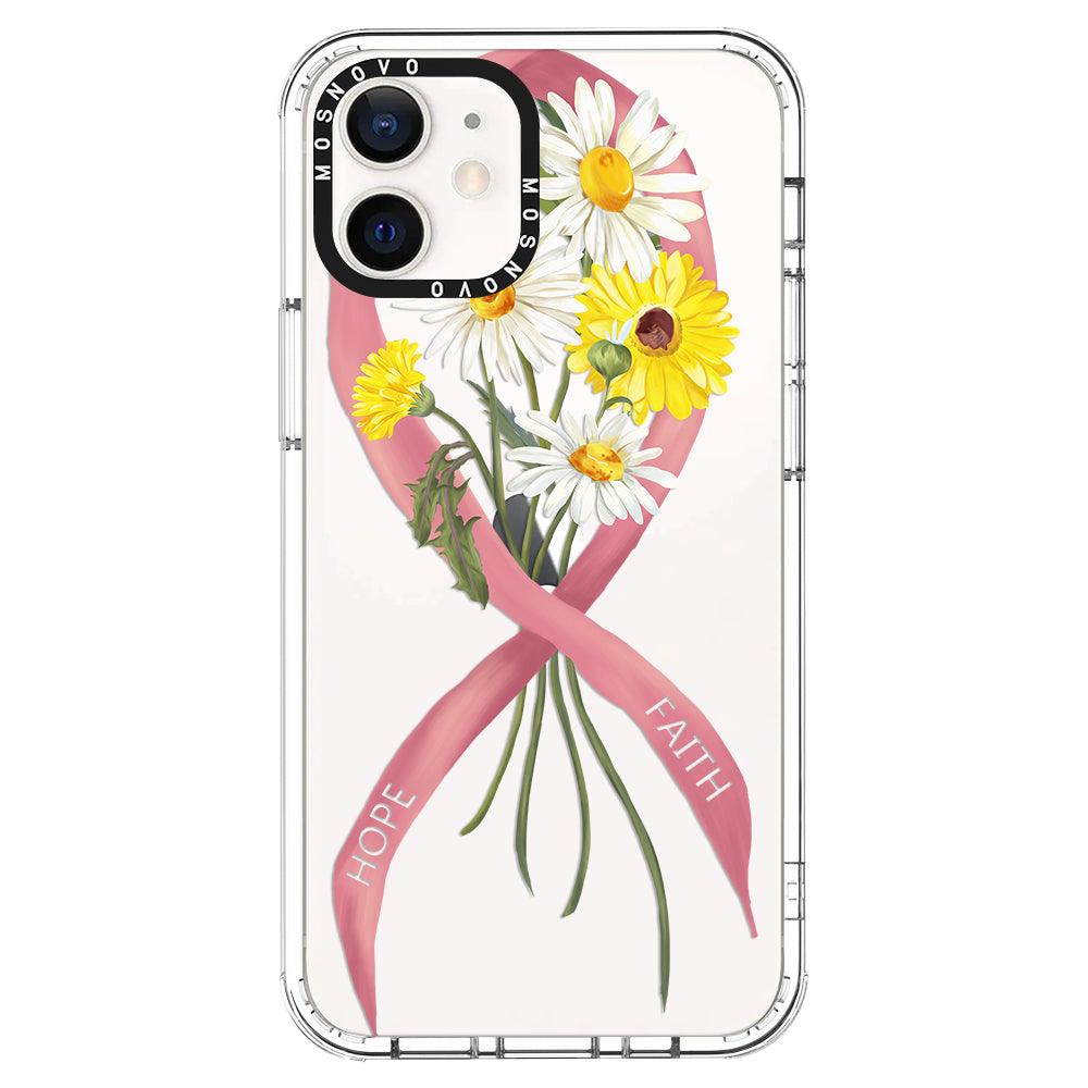 Breast Awareness Phone Case - iPhone 12 Mini Case - MOSNOVO