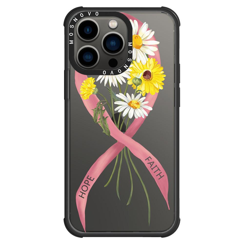 Breast Awareness Phone Case - iPhone 13 Pro Case - MOSNOVO