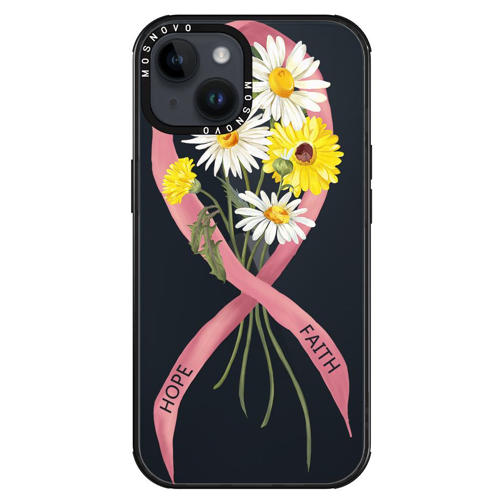 Breast Awareness Phone Case - iPhone 14 Plus Case - MOSNOVO
