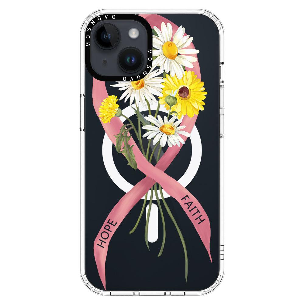 Breast Awareness Phone Case - iPhone 14 Plus Case - MOSNOVO