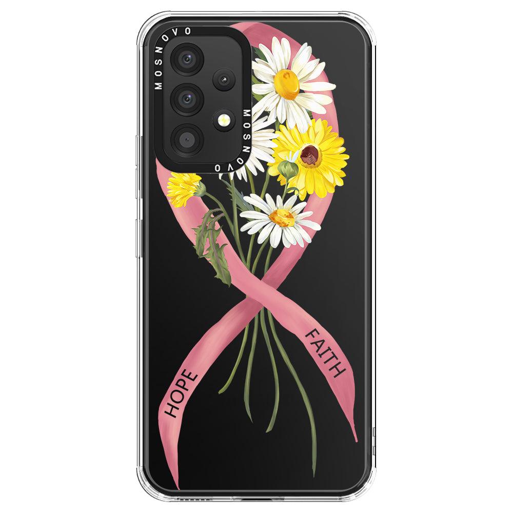 Breast Awareness Phone Case - Samsung Galaxy A53 Case - MOSNOVO