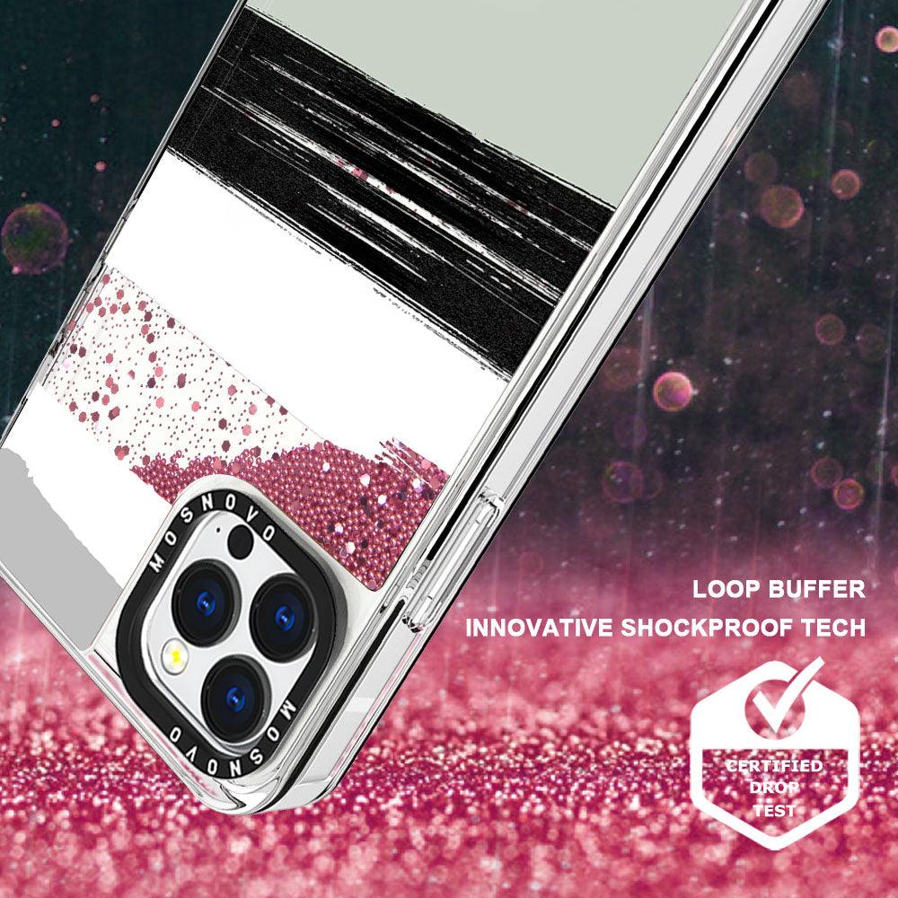 Brushing Glitter Phone Case - iPhone 13 Pro Max Case - MOSNOVO
