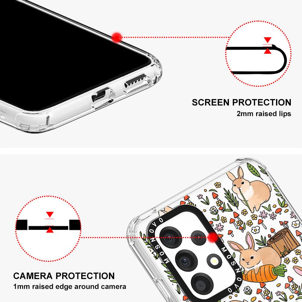 Bunny Garden Phone Case - Samsung Galaxy A53 Case - MOSNOVO