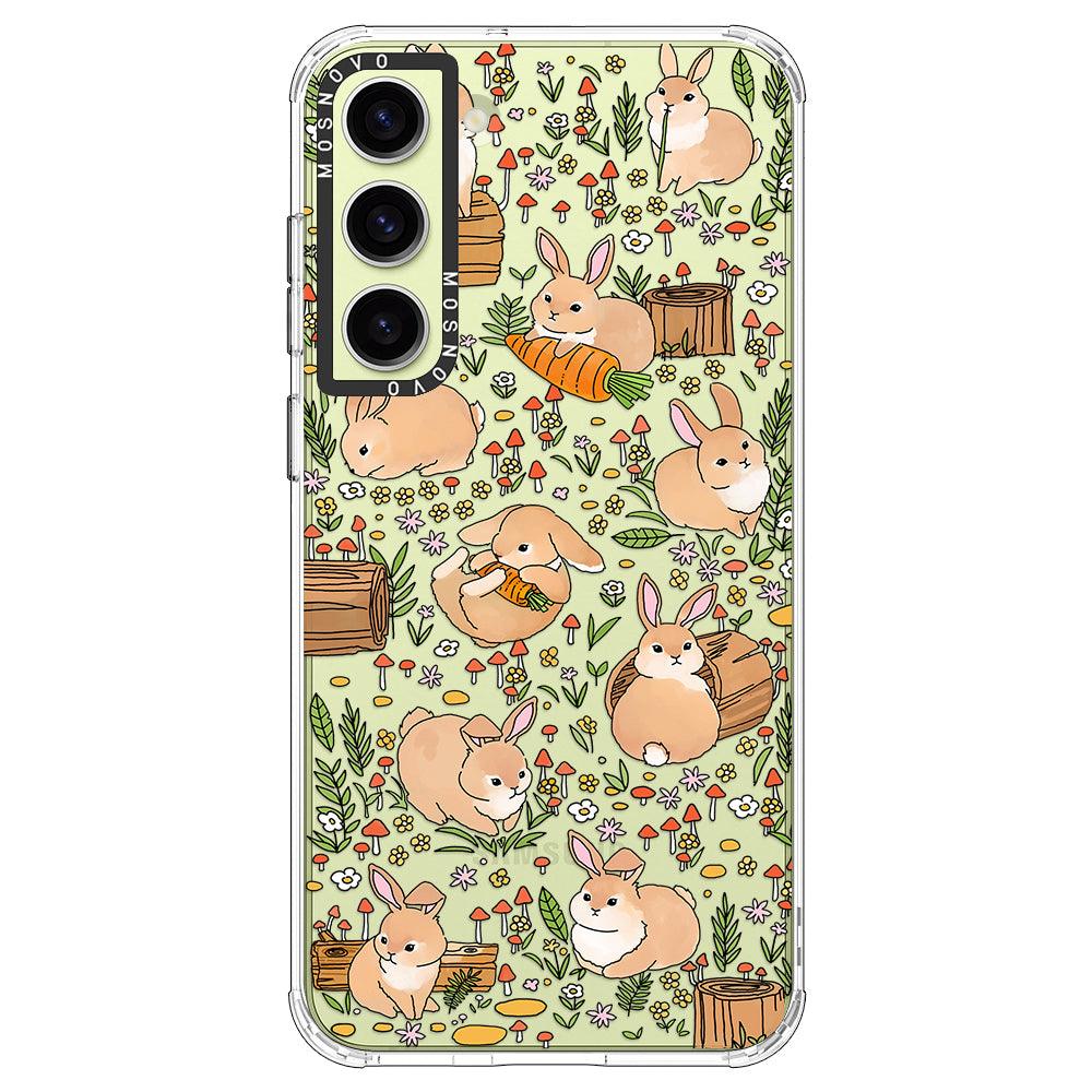 Bunny Garden Phone Case - Samsung Galaxy S23 Case - MOSNOVO