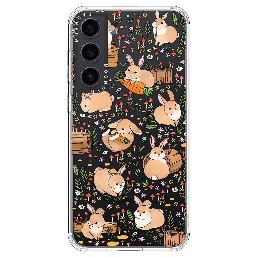 Bunny Garden Phone Case - Samsung Galaxy S23 Case - MOSNOVO