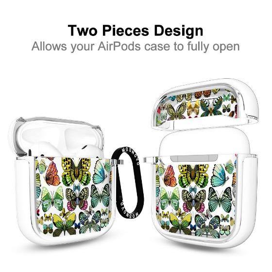 Butterflies AirPods 1/2 Case - MOSNOVO