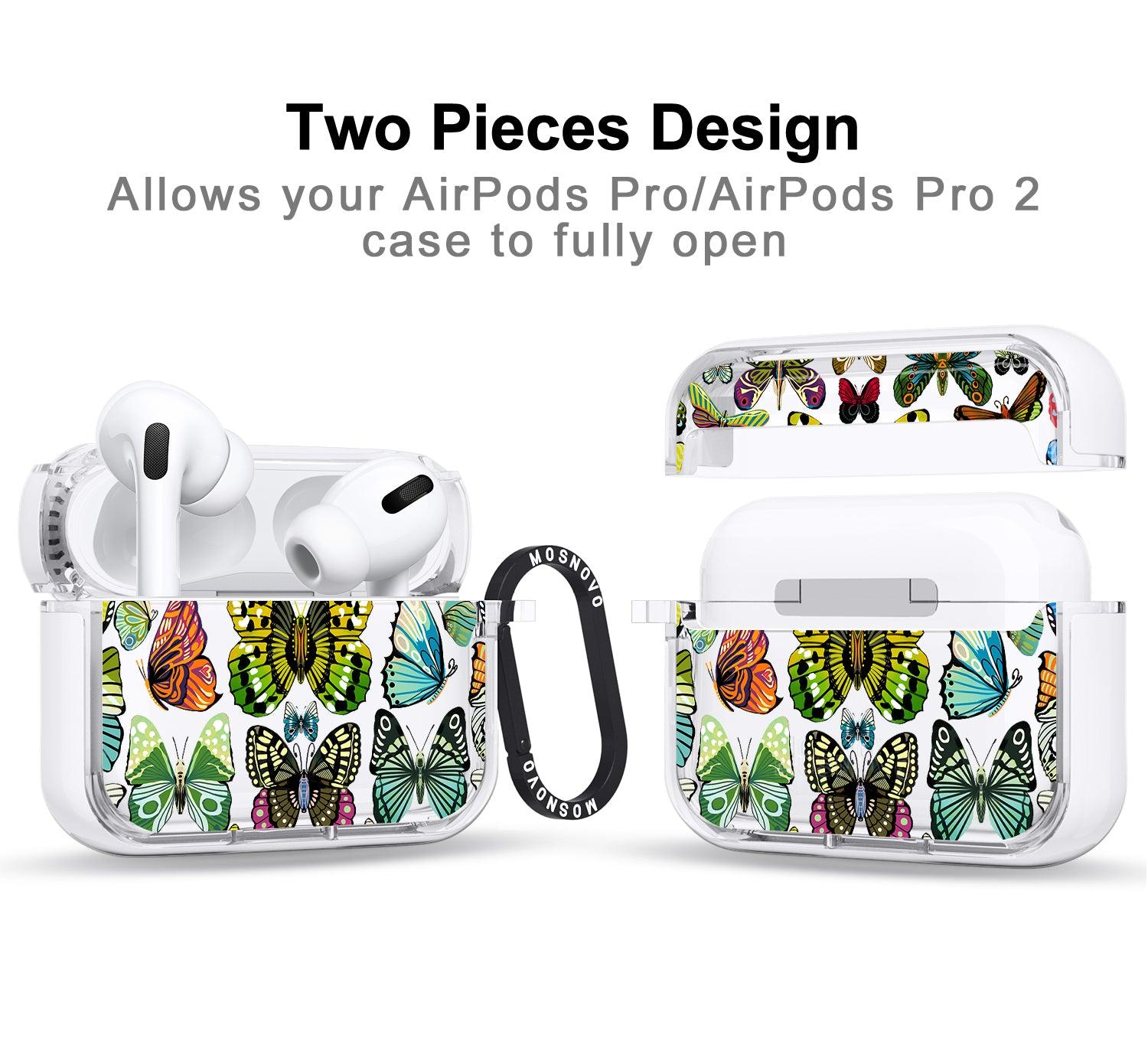 Butterflies AirPods Pro 2 Case (2nd Generation) - MOSNOVO