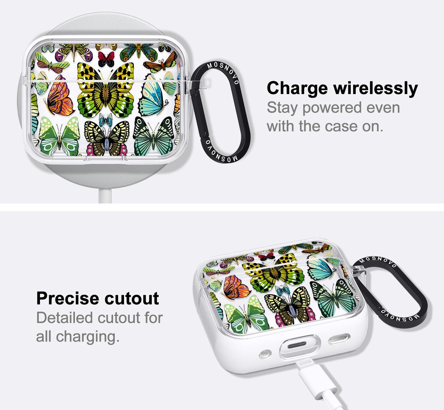 Butterflies AirPods Pro 2 Case (2nd Generation) - MOSNOVO