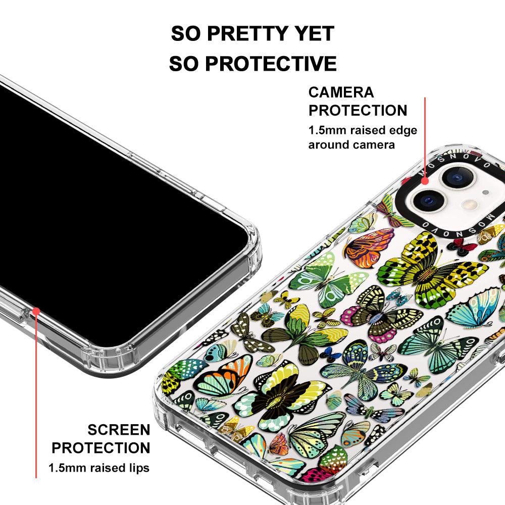 Butterflies Phone Case - iPhone 12 Case - MOSNOVO