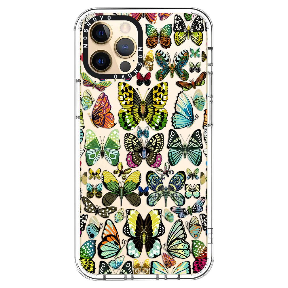 Butterflies Phone Case - iPhone 12 Pro Max Case - MOSNOVO