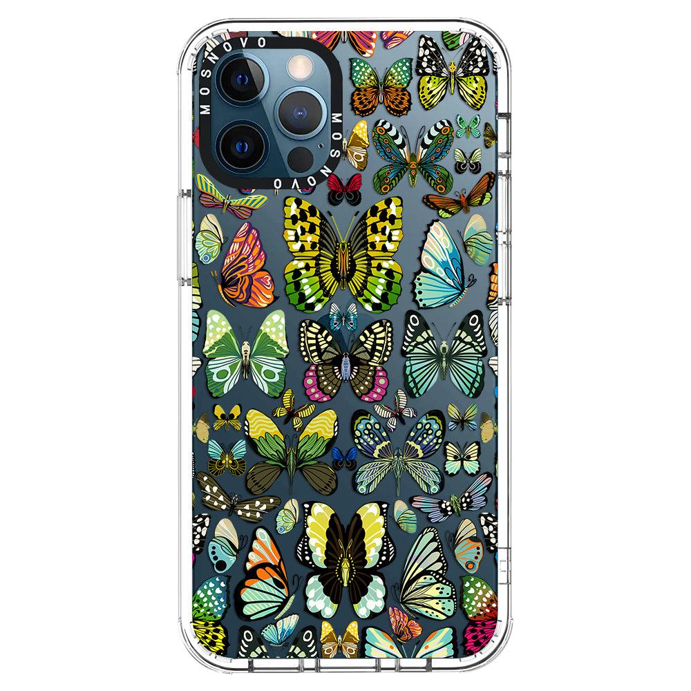 Butterflies Phone Case - iPhone 12 Pro Max Case - MOSNOVO
