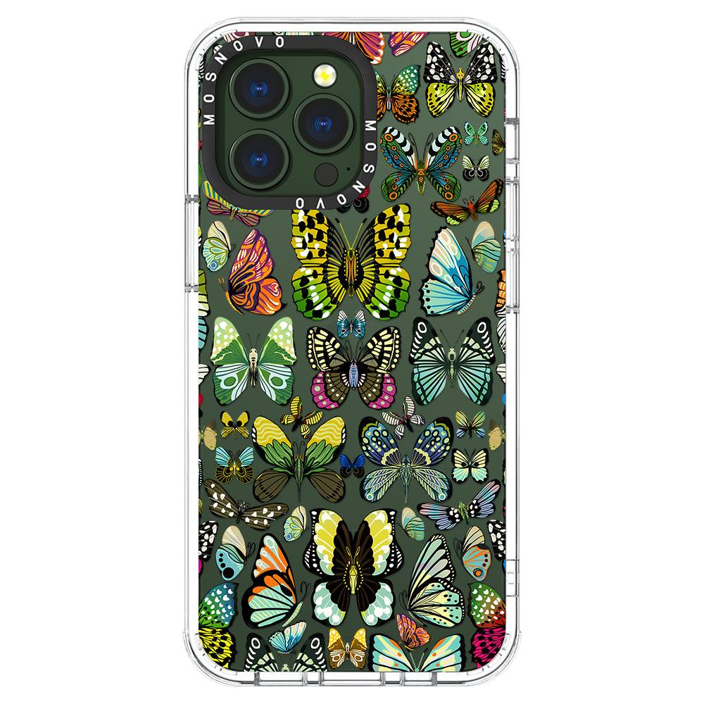 Butterflies Phone Case - iPhone 13 Pro Case - MOSNOVO