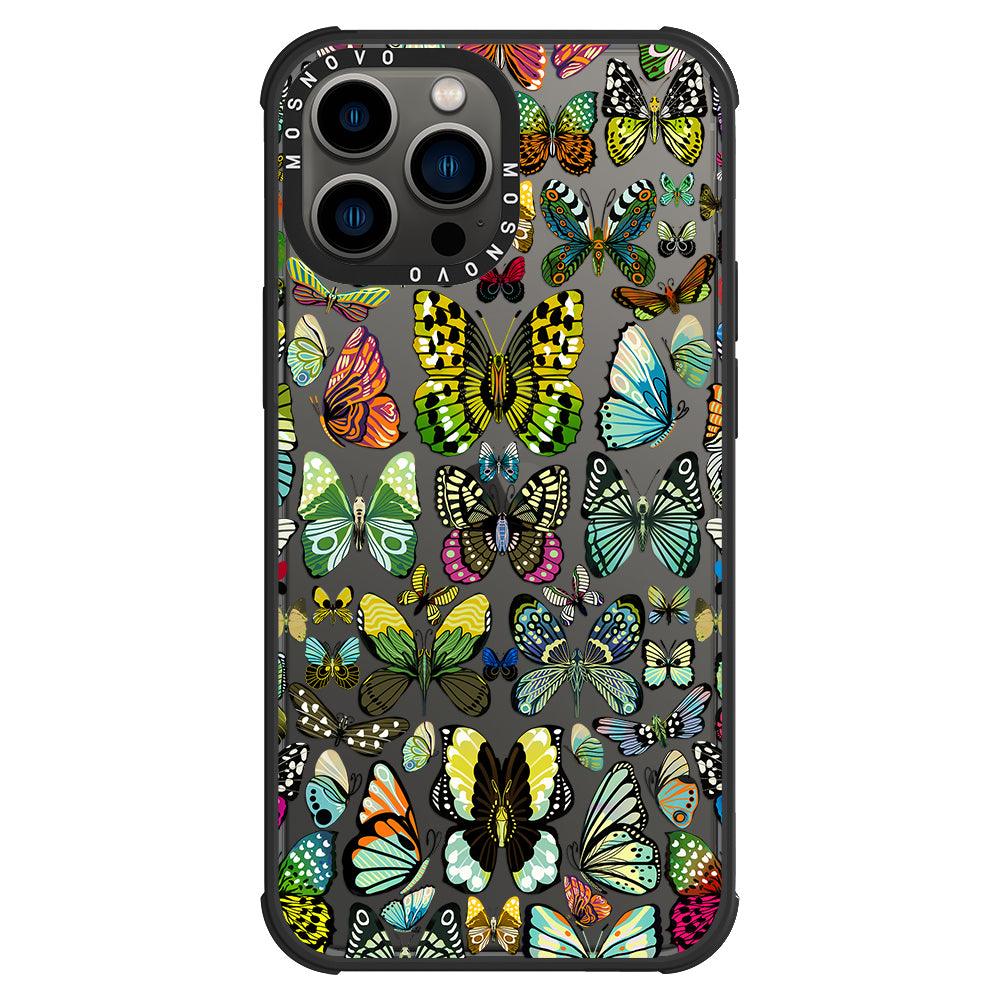Butterflies Phone Case - iPhone 13 Pro Max Case - MOSNOVO