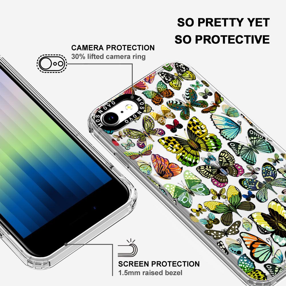 Butterflies Phone Case - iPhone SE 2020 Case - MOSNOVO