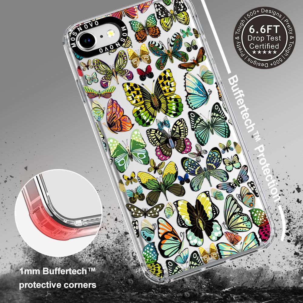Butterflies Phone Case - iPhone SE 2022 Case - MOSNOVO