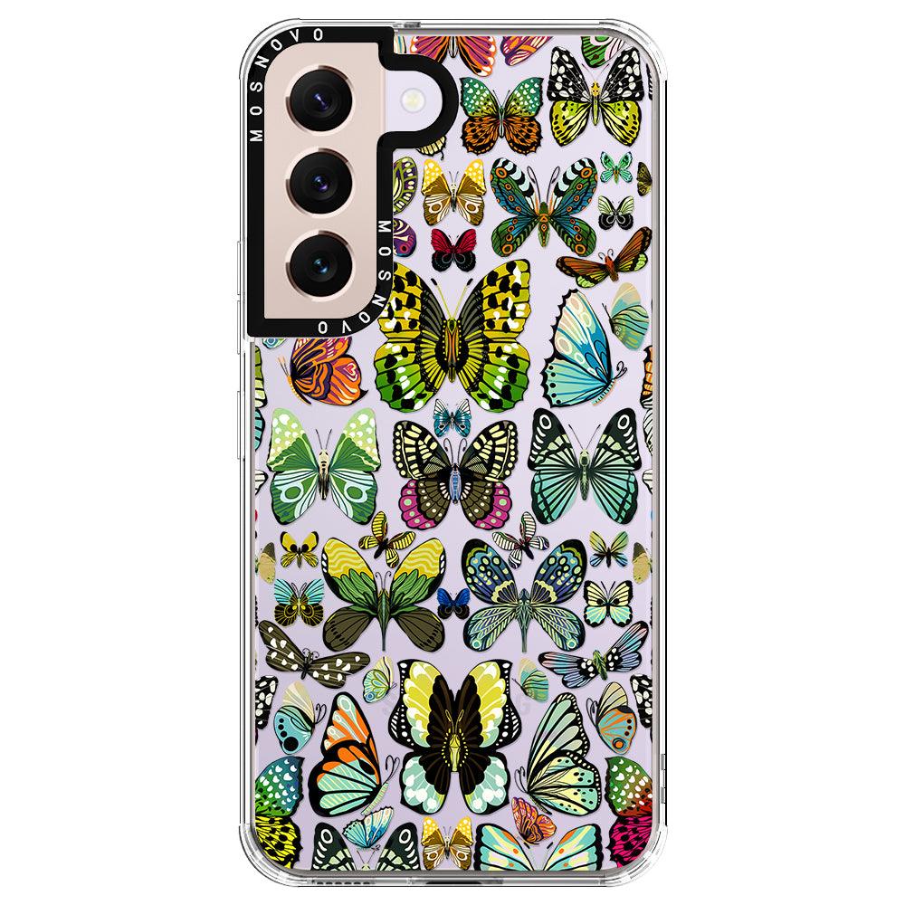 Butterflies Phone Case - Samsung Galaxy S22 Plus Case - MOSNOVO