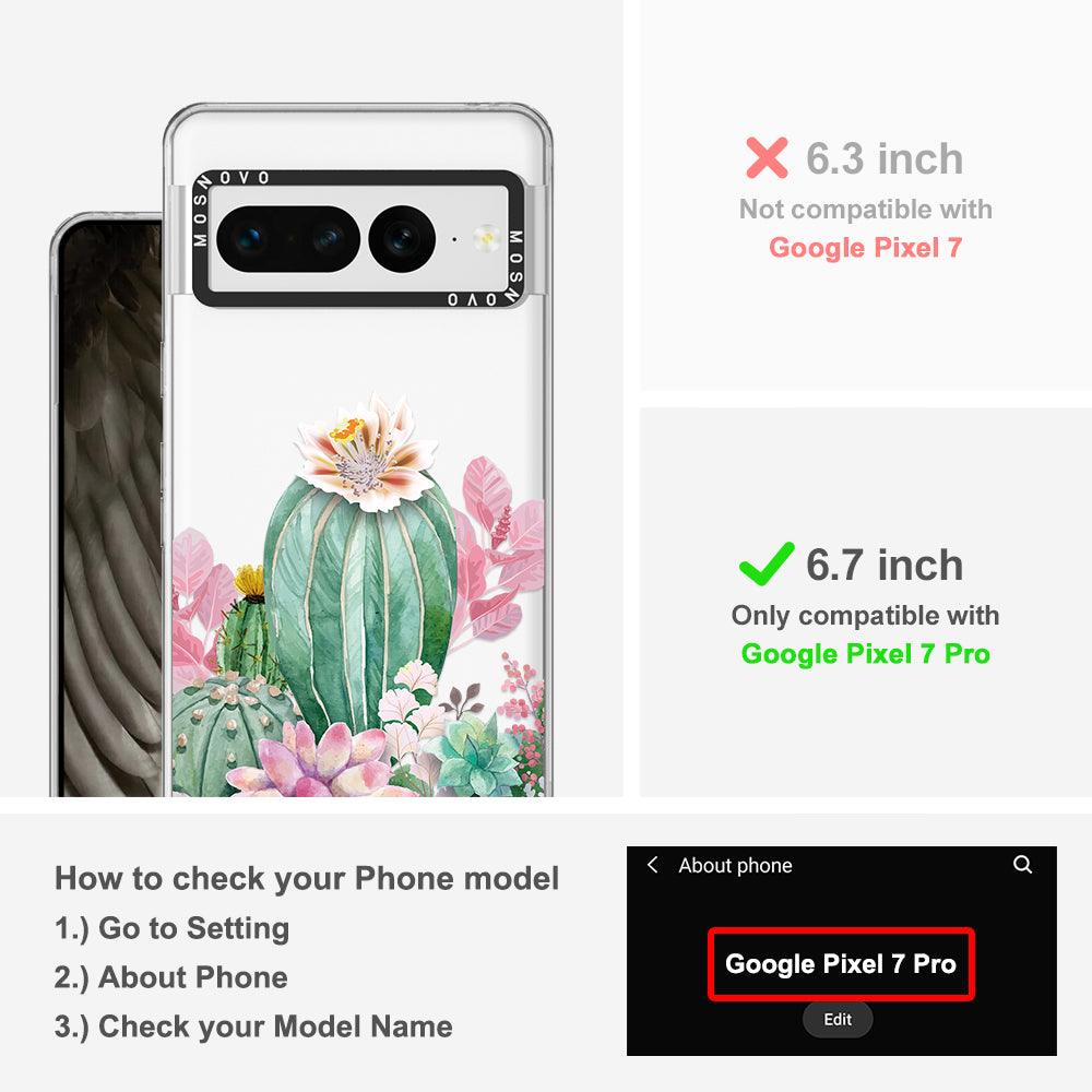 Cactaceae Phone Case - Google Pixel 7 Pro Case - MOSNOVO