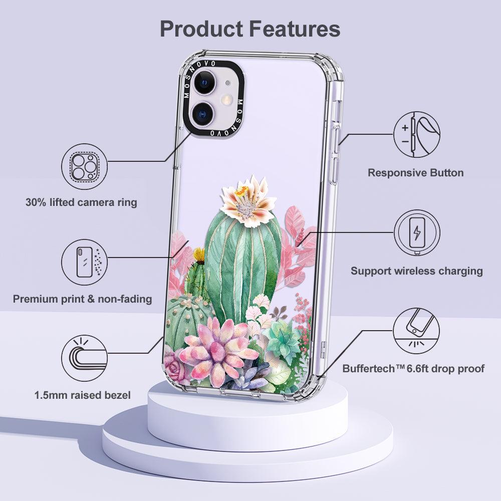 Cactaceae Phone Case - iPhone 11 Case - MOSNOVO