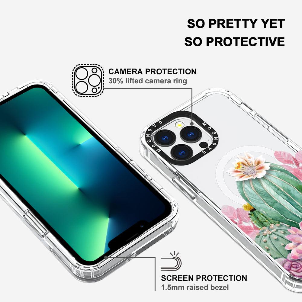 Cactaceae Phone Case - iPhone 13 Pro Case - MOSNOVO
