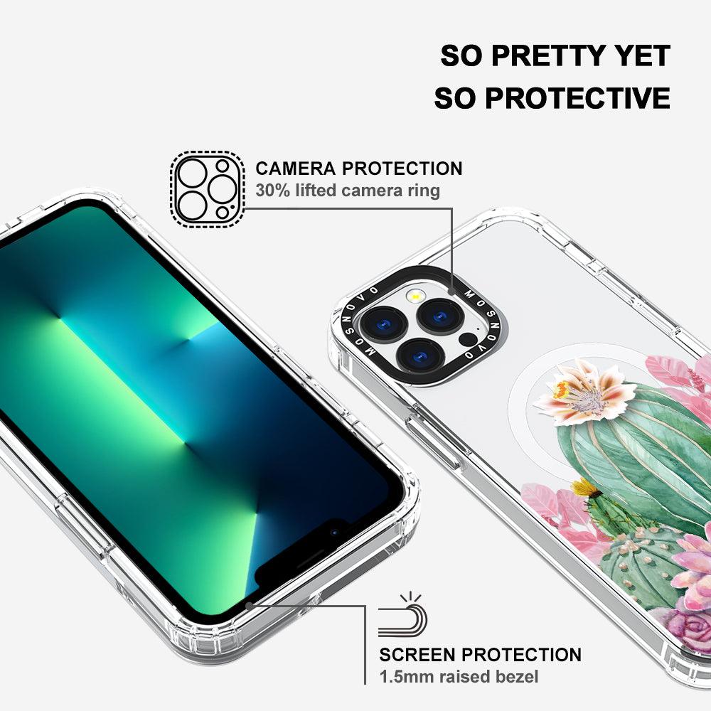 Cactaceae Phone Case - iPhone 13 Pro Max Case - MOSNOVO