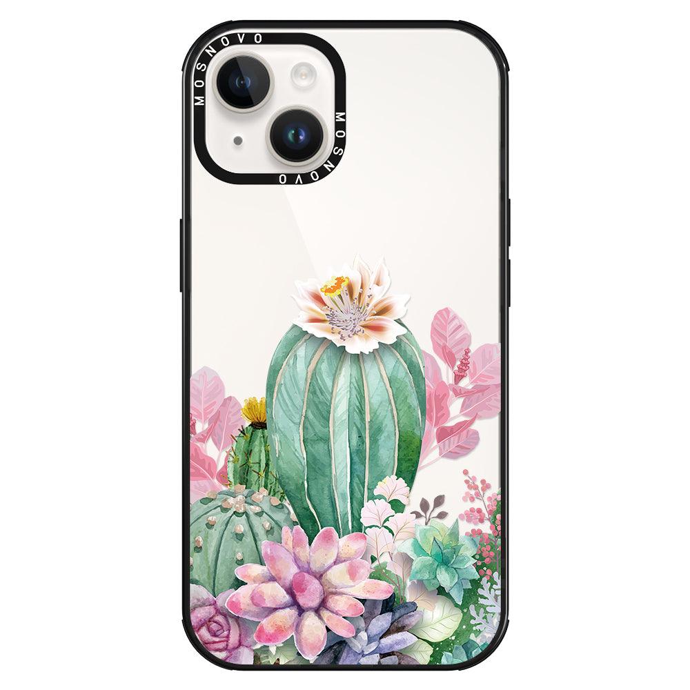Cactaceae Phone Case - iPhone 14 Plus Case - MOSNOVO