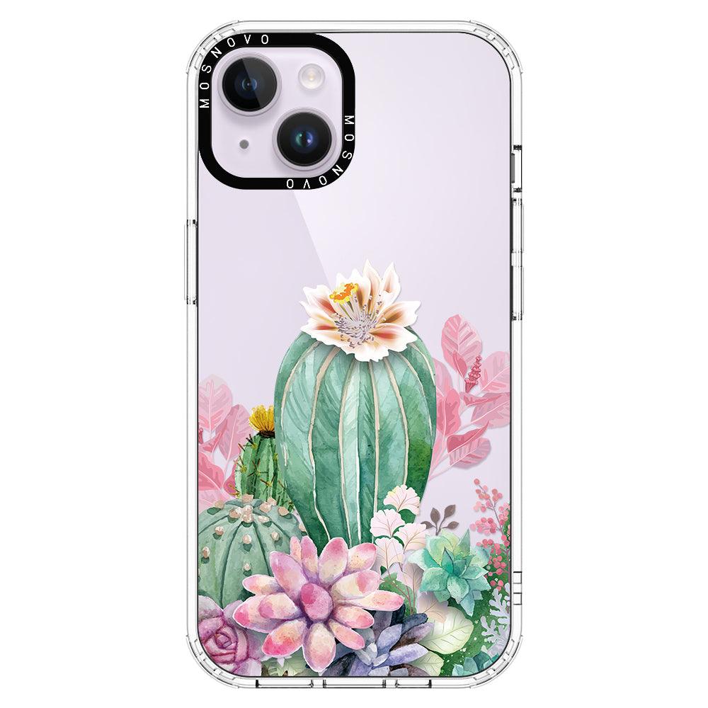 Cactaceae Phone Case - iPhone 14 Plus Case - MOSNOVO