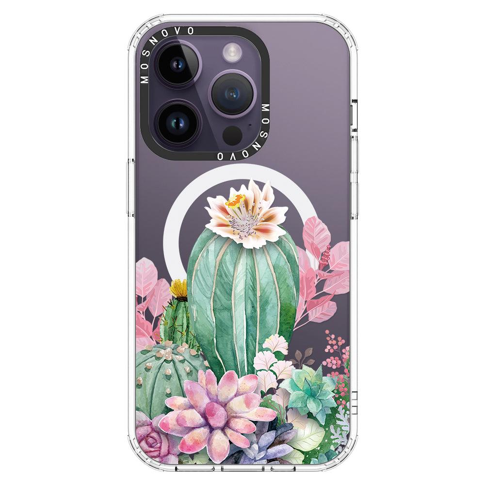 Cactaceae Phone Case - iPhone 14 Pro Case - MOSNOVO