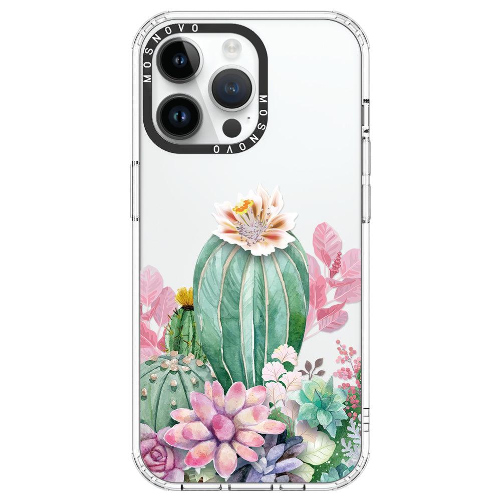 Cactaceae Phone Case - iPhone 14 Pro Max Case - MOSNOVO