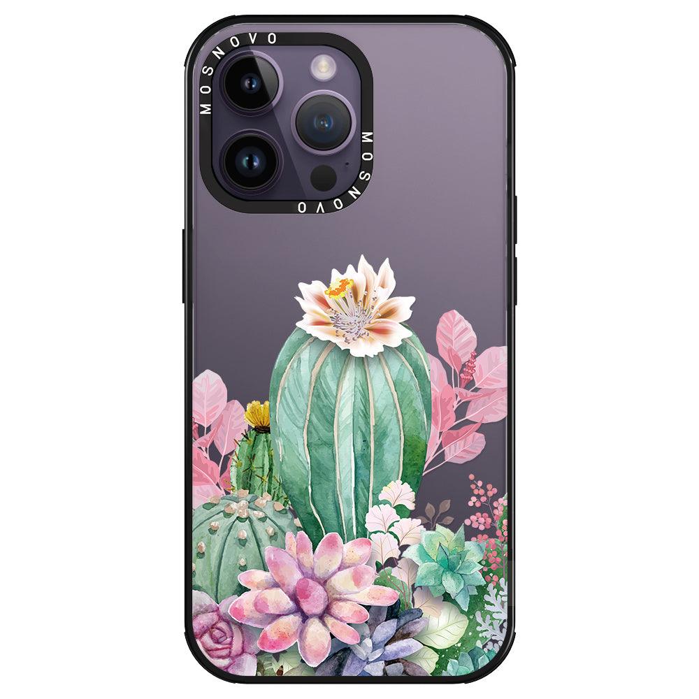 Cactaceae Phone Case - iPhone 14 Pro Max Case - MOSNOVO