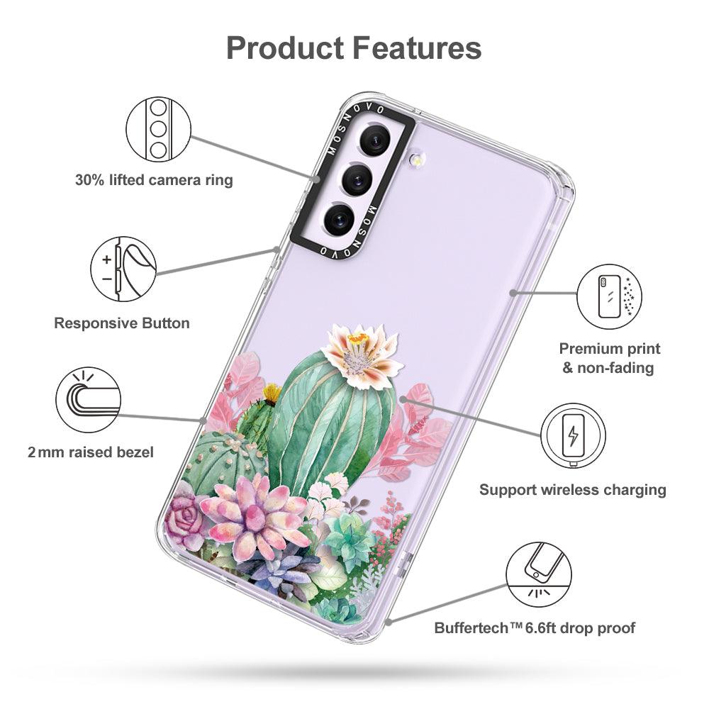 Cactaceae Phone Case - Samsung Galaxy S21 FE Case - MOSNOVO