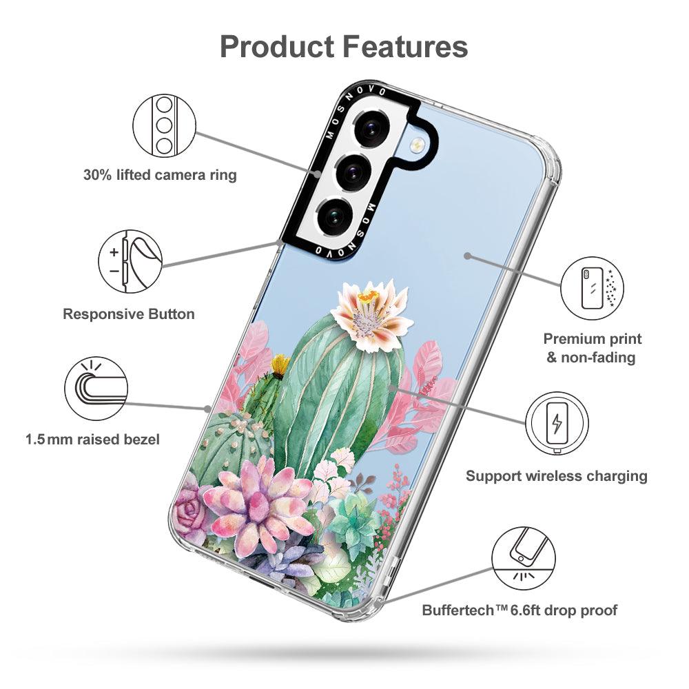 Cactaceae Phone Case - Samsung Galaxy S22 Plus Case - MOSNOVO