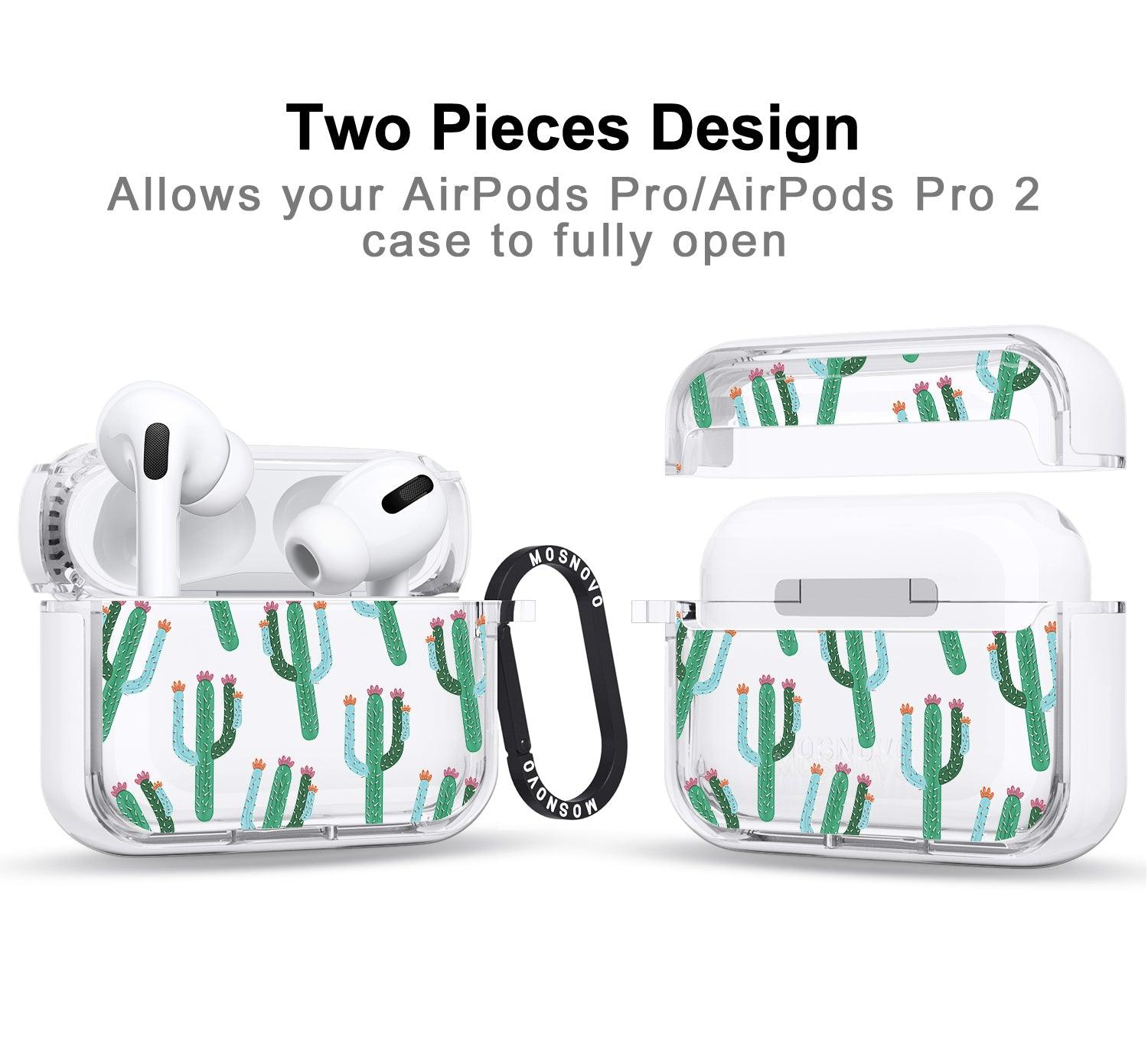 Cute Cactus AirPods Pro 2 Case (2nd Generation) - MOSNOVO