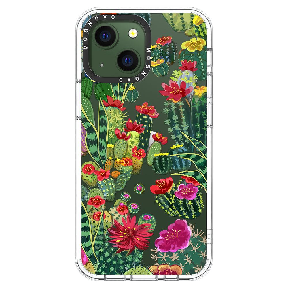 Cactus Garden Phone Case - iPhone 13 Case - MOSNOVO
