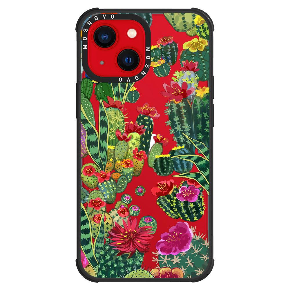 Cactus Garden Phone Case - iPhone 13 Case - MOSNOVO