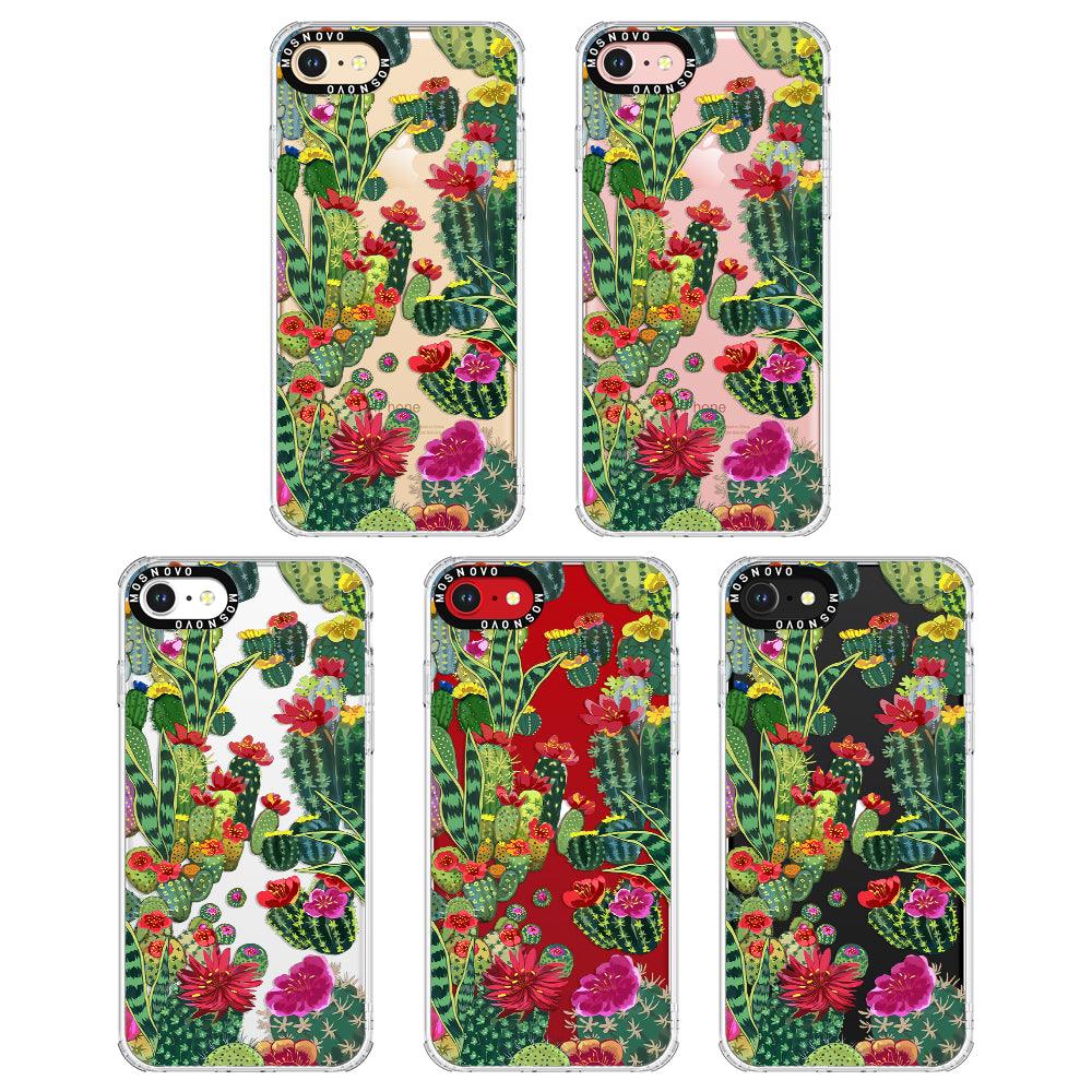 Cactus Botany Phone Case - iPhone 8 Case - MOSNOVO