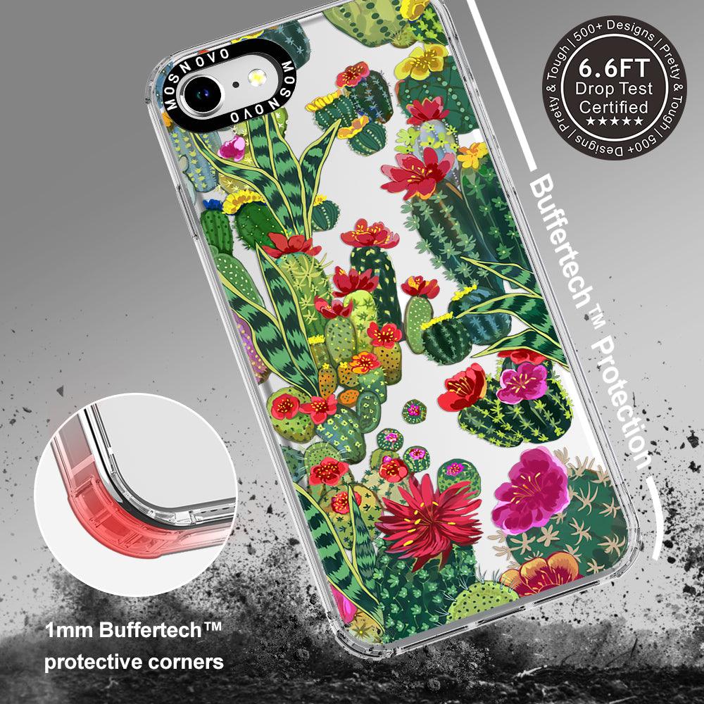 Cactus Botany Phone Case - iPhone 8 Case - MOSNOVO