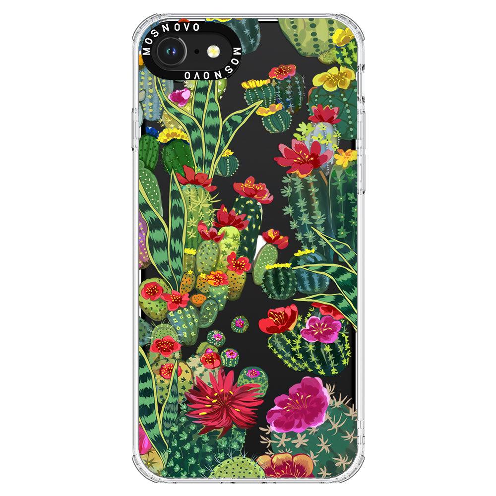 Cactus Botany Phone Case - iPhone SE 2020 Case - MOSNOVO
