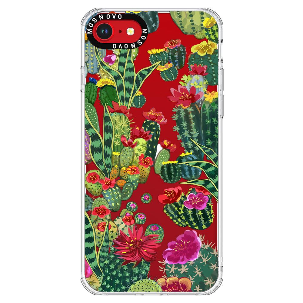 Cactus Garden Phone Case - iPhone SE 2022 Case - MOSNOVO
