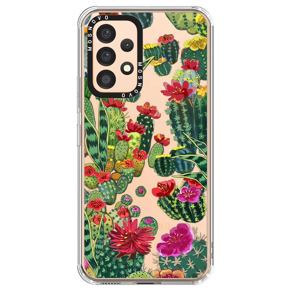 Cactus Garden Phone Case - Samsung Galaxy A53 Case - MOSNOVO