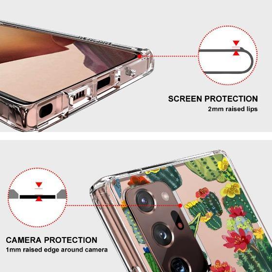 Cactus Botany Phone Case - Samsung Galaxy Note 20 Ultra Case - MOSNOVO
